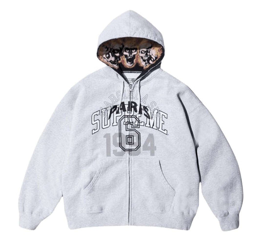 Supreme MM6 Maison Margiela Zip UP Hooded Sweatshirt