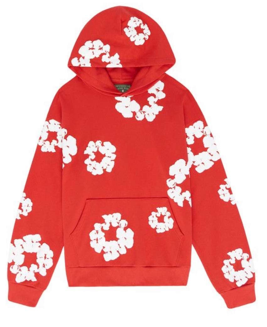 Denim Tears Hoodie Red