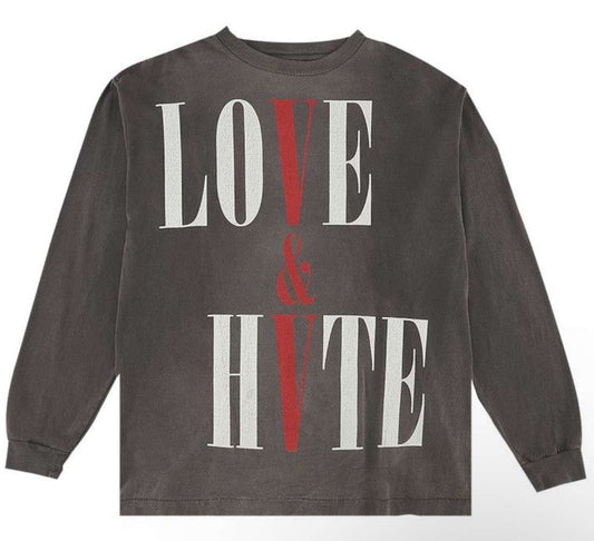 Saint Michael x Vlone Love And Hate Long Sleeve T-Shirt