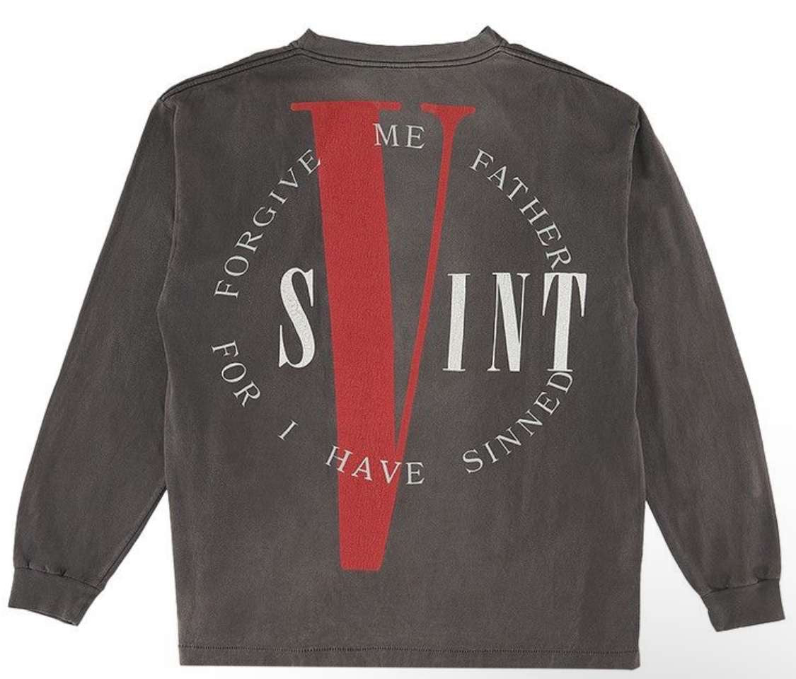 Saint Michael x Vlone Love And Hate Long Sleeve T-Shirt